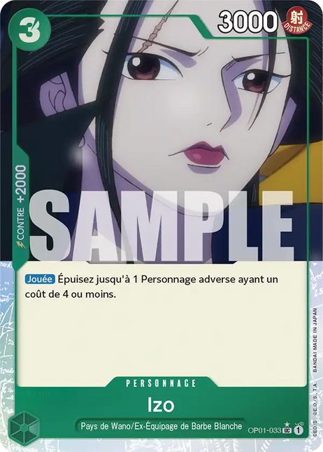 OP01-033 Izo (PRB01 Full Art Version)
