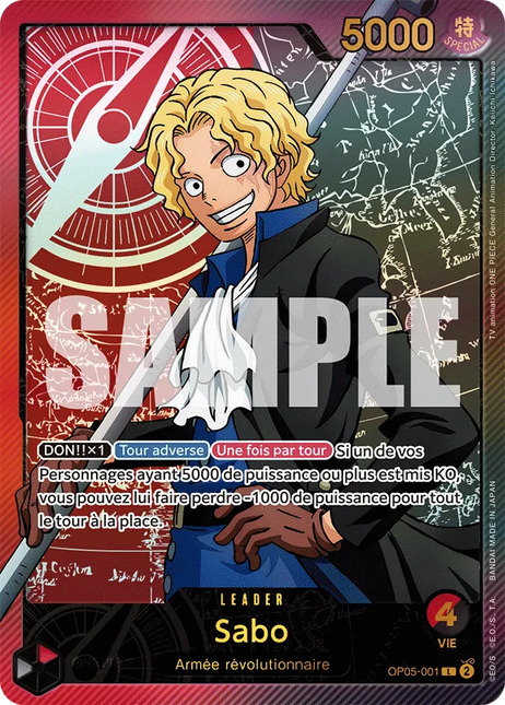 OP05-001 Sabo Leader (EB02)