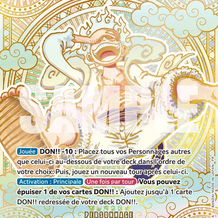 OP11-119 Monkey D. Luffy SP Gold Card