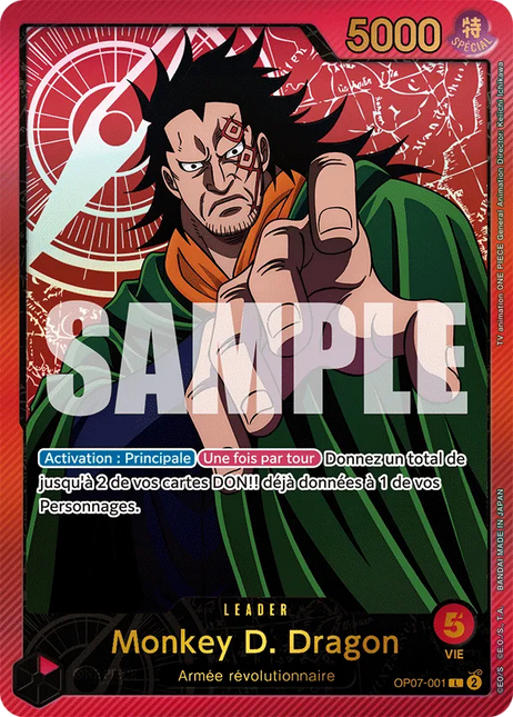 OP07-001 Monkey D. Dragon
