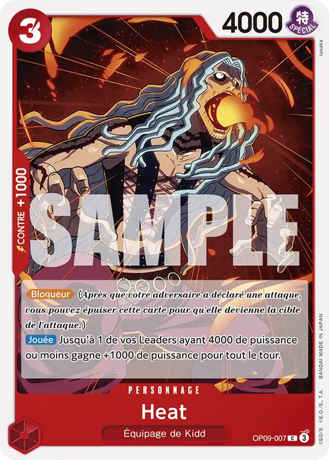 OP09-007 Heat x4