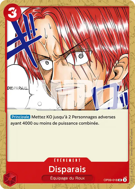 OP09-018 Disparais x4
