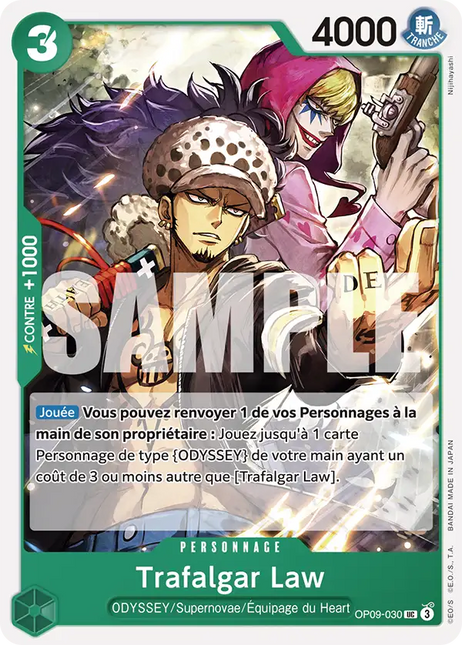 OP09-030 Trafalgar Law x4