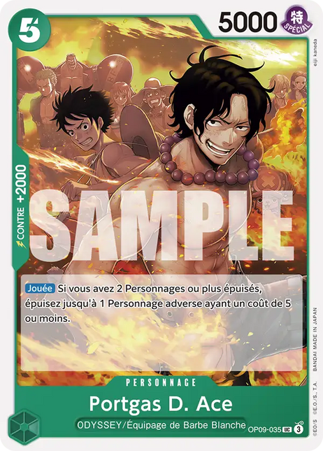 OP09-035 Portgas D. Ace x4
