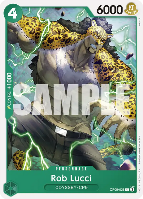 OP09-038 Rob Lucci x4