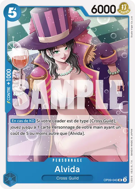 OP09-043 Alvida x4