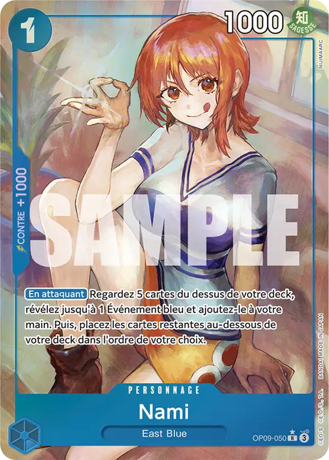 OP09-050 Nami Rare Alternative