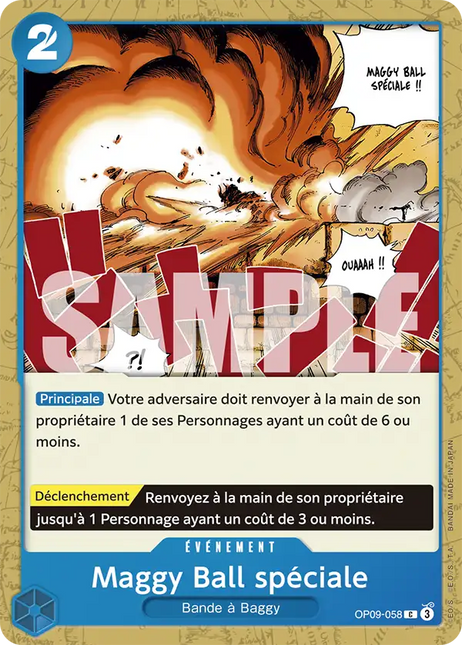OP09-058 Maggy Ball spéciale x4