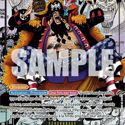 OP09-093 Marshall D. Teach SR Manga