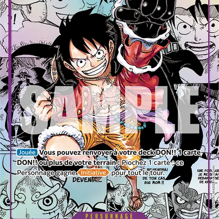 OP09-119 Monkey D. Luffy Secrete Rare Manga