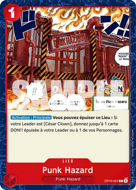 OP10-021 Punk Hazard x4
