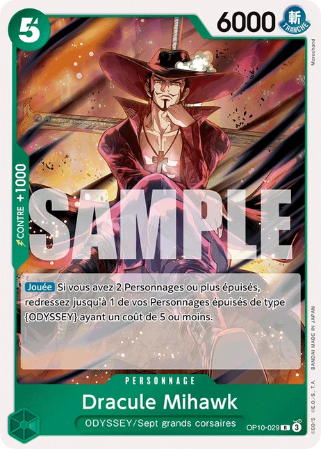 OP10-029 Dracule Mihawk x4