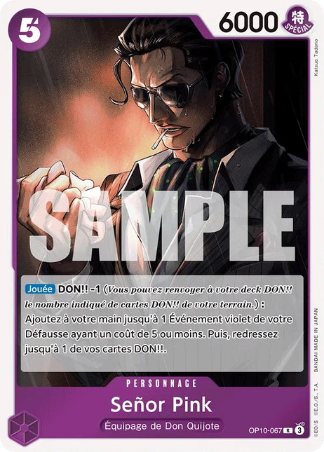 OP10-067 Señor Pink x4