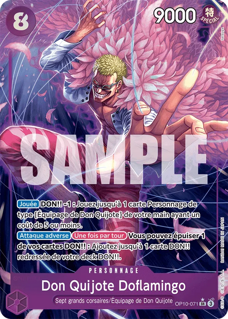 OP10-071 Don Quijote Doflamingo SR Alternative