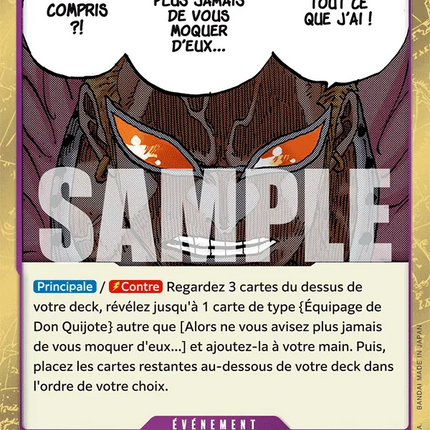 OP10-078 Alors ne vous avisez plus jamais de vous moquer d'eux...