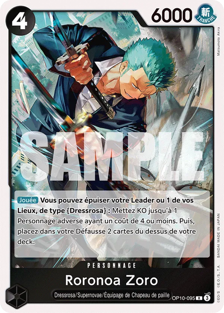 OP10-095 Roronoa Zoro x4
