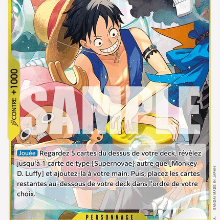OP10-111 Monkey D. Luffy x4