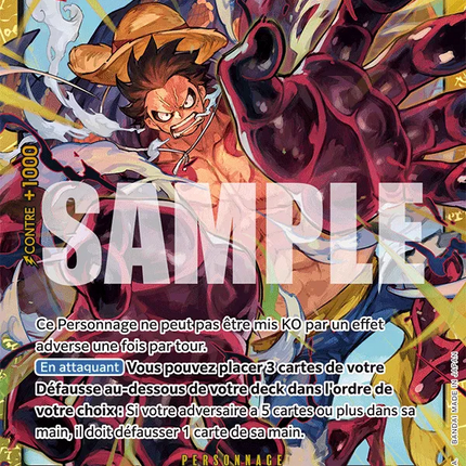 OP10-118 Monkey D. Luffy Secrete Rare