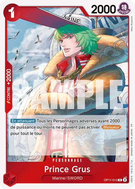 OP11-013 Prince Grus x4