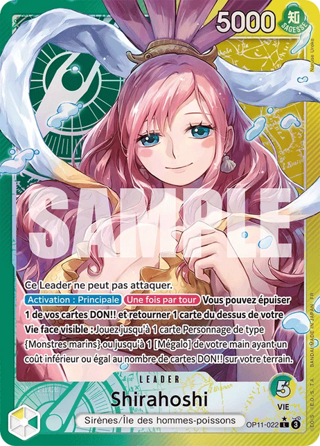OP11-022 Shirahoshi Leader Alternative