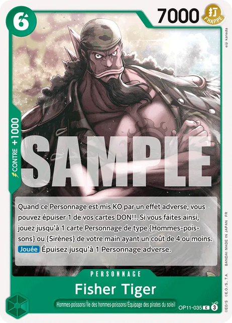 OP11-035 Fisher Tiger x4