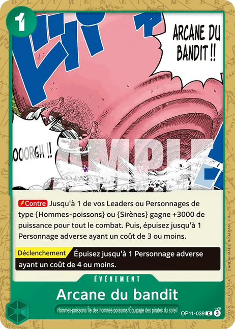 OP11-039 Arcane du bandit x4
