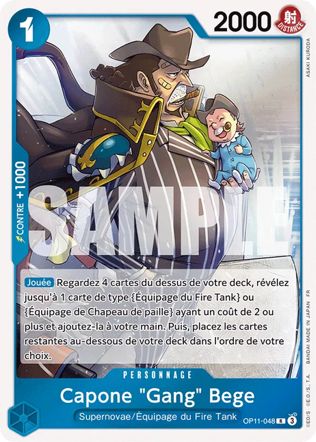 OP11-048 Capone "Gang" Bebe x4