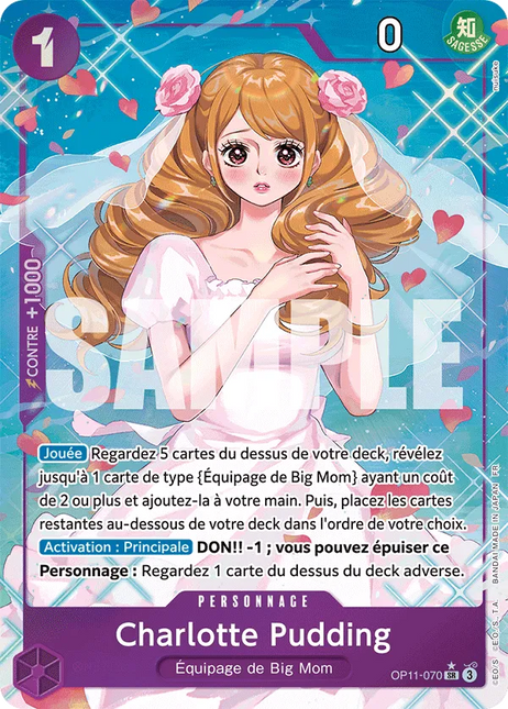 OP11-070 Charlotte Pudding SR Alternative