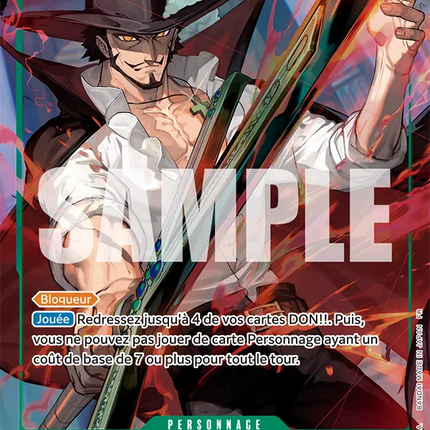 OP12-030 Dracule Mihawk SR Alternative