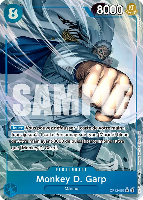 OP12-056 Monkey D. Garp SR Alternative