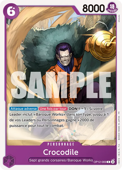 OP12-069 Crocodile x4
