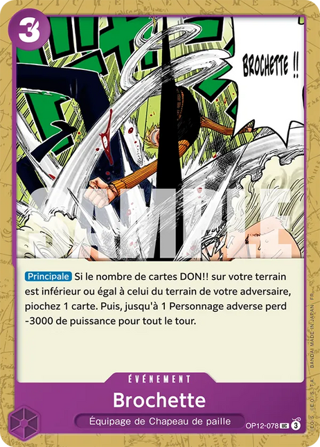 OP12-078 Brochette x4