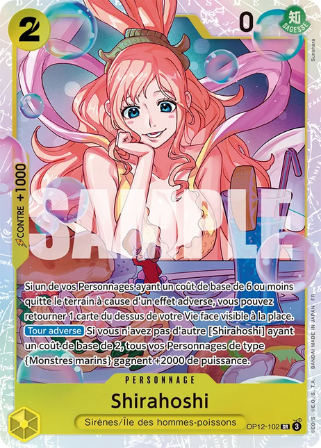 OP12-102 Shirahoshi x4