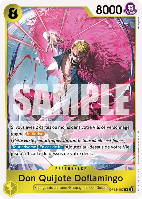 OP12-107 Don Quijote Doglamingo x4