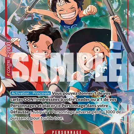 OP13-007 Ace, Sabo et Luffy SR Alternative