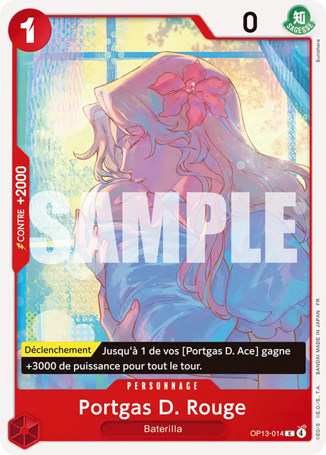 OP13-014 Portgas D. Rouge x4