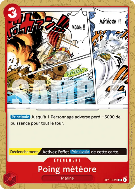 OP13-020 Poing météore x4