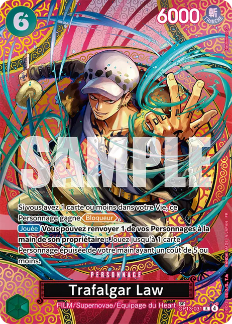 OP13-031 Trafalgar Law SP Card