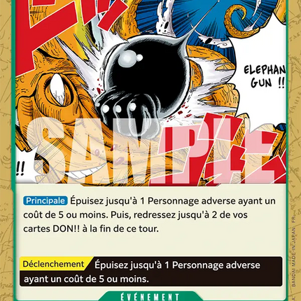 OP13-038 Gum Gum Elephant Gun x4