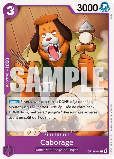 OP13-061 Caborage x4