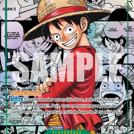 OP13-118 Monkey D. Luffy Secrete Manga