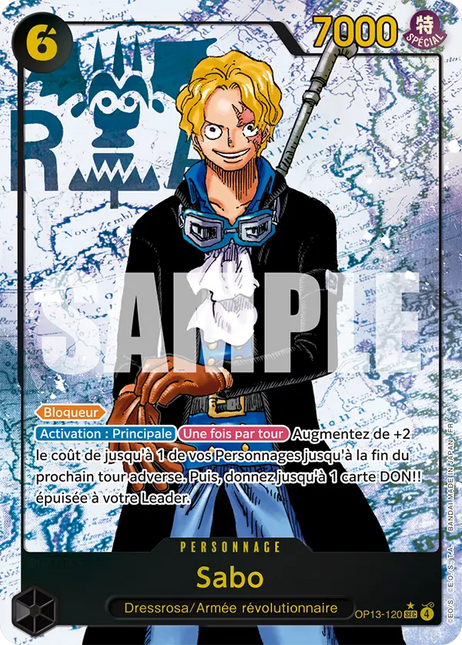 OP13-120 Sabo Secrete Rare Alternative