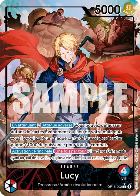 OP15-002 Lucy Leader Alternative