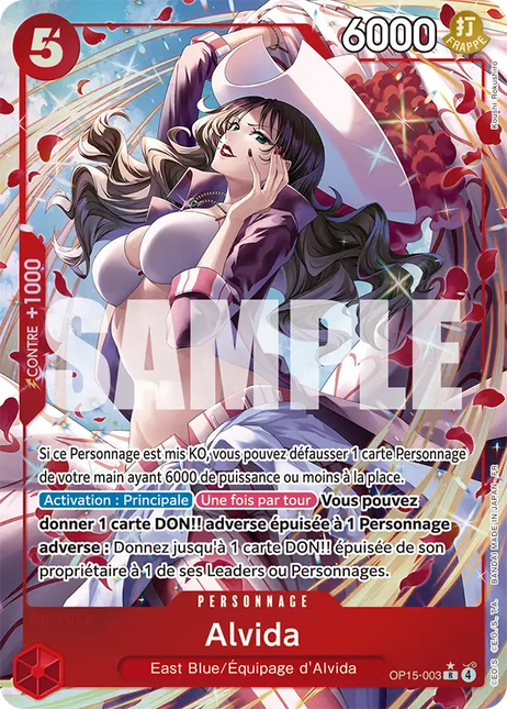 OP15-003 Alvida Rare Alternative
