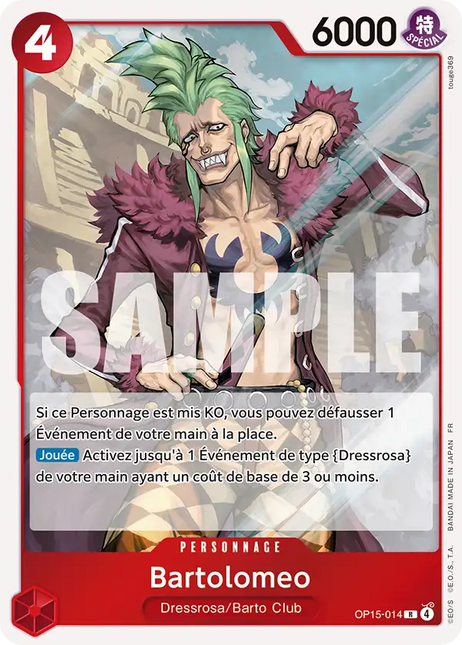 OP15-014 Bartolomeo