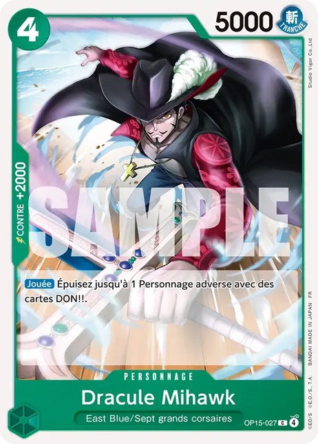 OP15-027 Dracule Mihawk