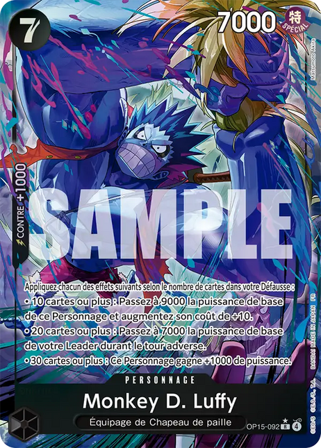 OP15-092 Monkey D.Luffy Rare Alternative