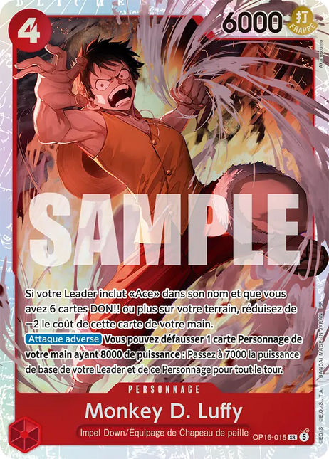 OP16-015 Monkey D. Luffy