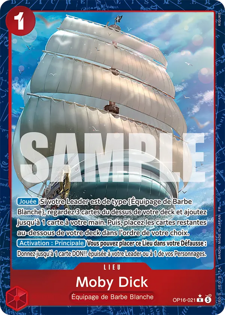 OP16-021 Moby Dick Rare Alternative