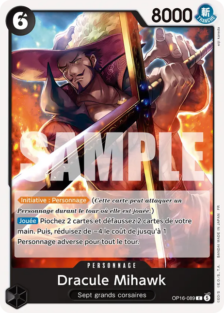 OP16-089 Dracule Mihawk